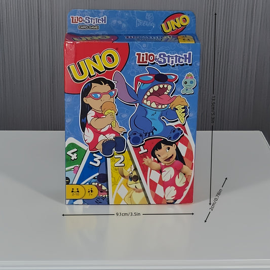 Disney Uno Cards, Easy-to-Understand Rules, Perfect for 2-10 Players, Ideal for Friends Gatherings and Family Parties!